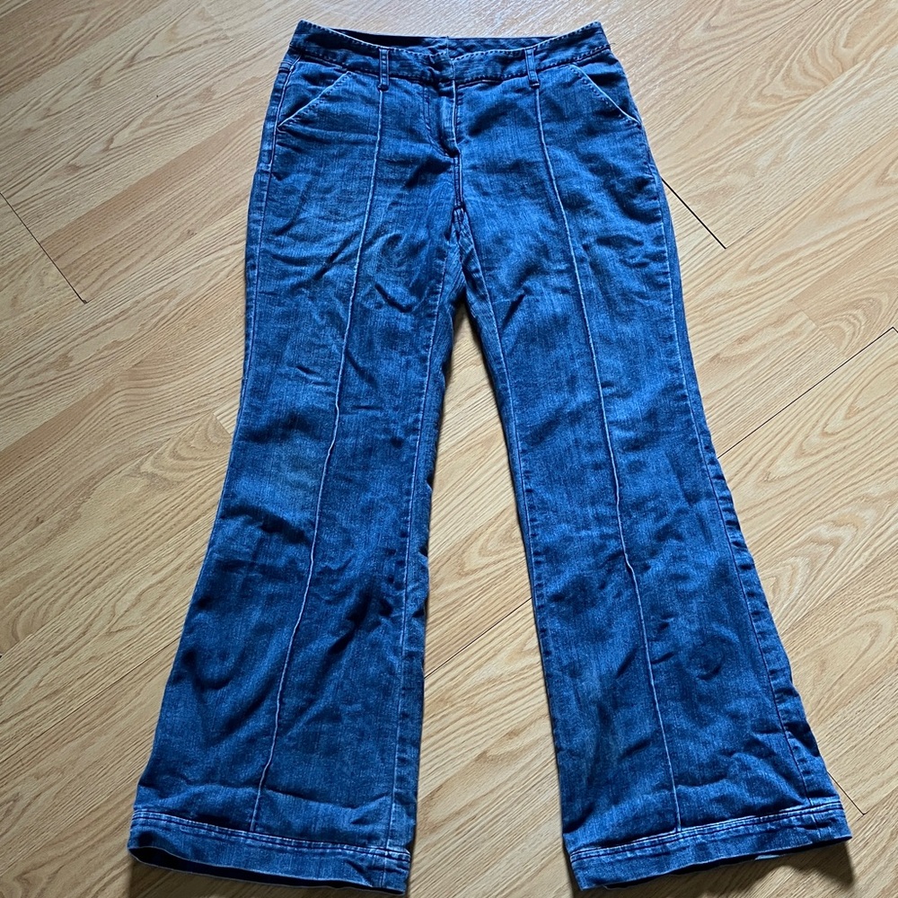INC International Concepts Blue Flare Jeans